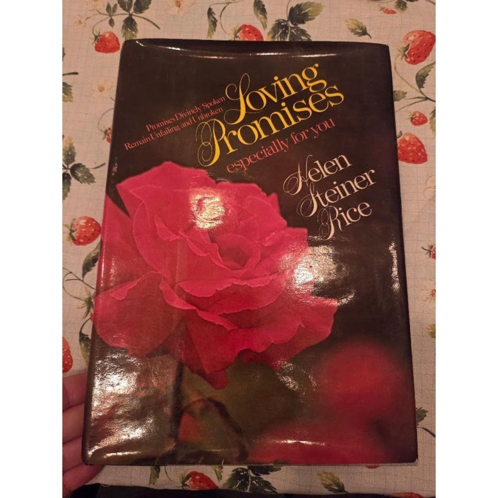 Loving Promises Especially For You by Helen Steiner Rice Hardcover Book Revell